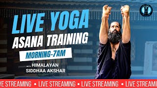 Live yoga asana training with Himalayan Siddhaa Akshar | 20 August 2025