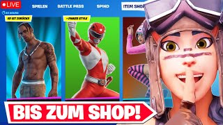 Die POWER RANGERS kommen!🔴LIVE bis zum neuen SHOP😱ALTE OG ITEMS kommen + CustomGames & Abozocken✅