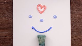 Heartwarming Acrylic Painting #607