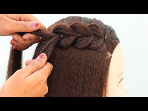 Simple & Easy Hairstyle Tutorials _Graceful Hairstyle For Girls _Hair Style Girl