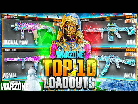 TOP 10 *BROKEN* META Loadouts in Warzone