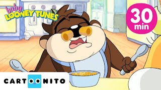 Meal Time With Baby Looney Tunes!🥞 🍓 | Babies Forget How to Eat by Themselves | Cartoonito