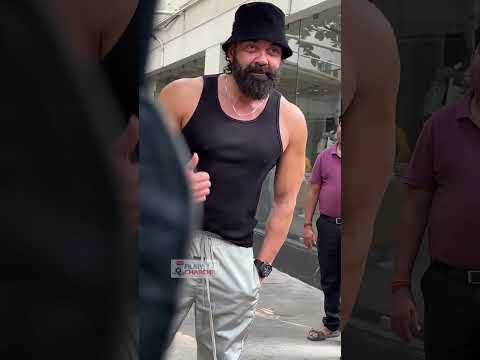 Bobby Deol rocks a cool and casual ensemble😎#bobbydeol #bollywood #animal