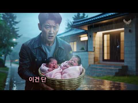 비 오는 밤, 문 앞에 버려진 쌍둥이를 키운 남자… 몇 년 후, 밝혀진 충격적인 진실과 숨겨진 과거의 비밀!