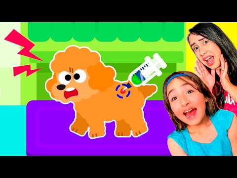 VIRAMOS VETERINÁRIAS para AJUDAR ANIMAIZINHOS DOENTES! Hospital Animal