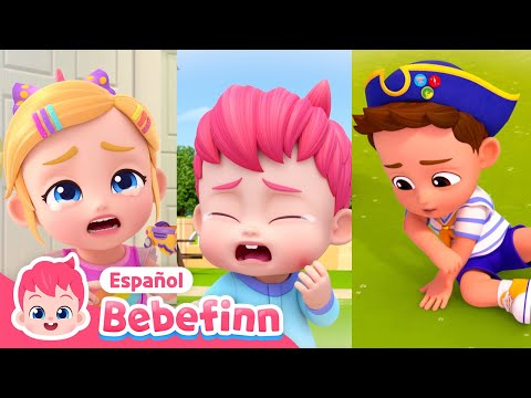 😭Canciones de la Pupa | Boo Boo | Canciones Infantiles | Bebefinn en español