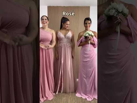 Paletas de cores para madrinhas de casamento 🎨 | Parte 2