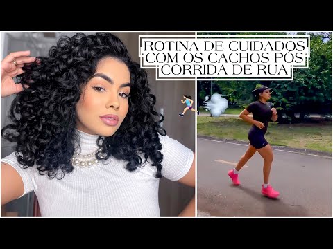 ROTINA CAPILAR PÓS CORRIDA & TREINOS | Vlog cabelístico - Joyce Lima