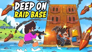 I went FULL DEEP on their RAID BASE and got ALL THEIR ROCKETS in Rust
