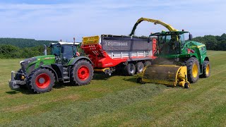 Fendt 939 / 936 / 933 | John Deere 8600i | Hartmut Henn | Best scenery | Harvest | Eifel region | 4K