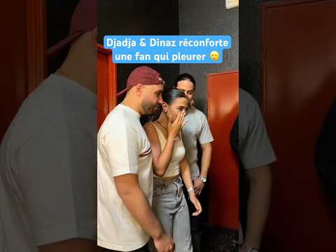 Djadja & Dinaz réconforte une fan qui pleurer 🥲