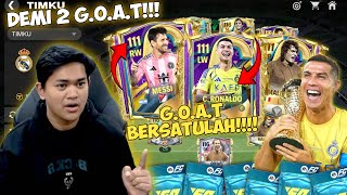 TOP UP 3 JUTA DEMI MIMPIKU MENYATUKAN G.O.A.T CRISTIANO RONALDO & LIONEL MESSI! - EA FC MOBILE 25