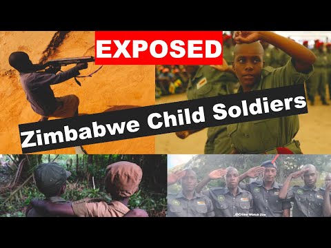 WATCH LIVE. Zimbabwe Child Soldiers And Teen Militia Training Exposed