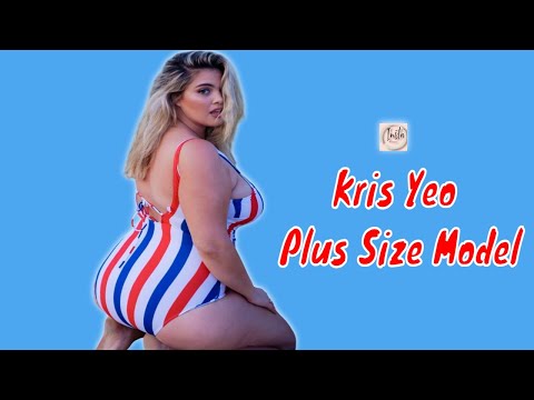 Kris Yeo 🇨🇦…| Fashion Plus Size Model | Curvy Girl Outfits Bikini | Plus Size Lifestyle | Biography