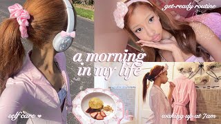 a morning in my life ♡ wellness routine, ootd, errands, whats in my daily bag