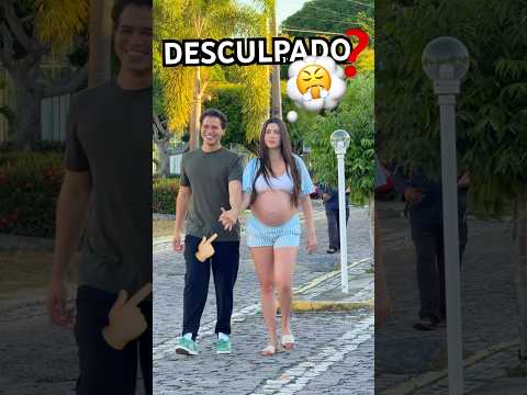 AMOR VOCÊ ME DESCULPA? reação dela: