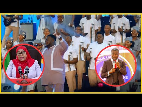 UTAPENDA: NEEMA GOSPEL CHOIR ILIVYOMKOSHA RAIS SAMIA KWENYE UZINDUZI WA KANISA LA MWAMPOSA