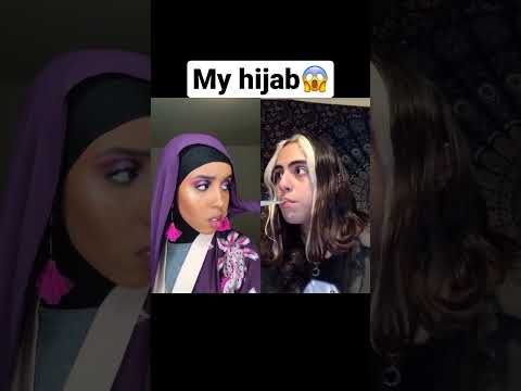 Oh no my hijab🥲 #shorts