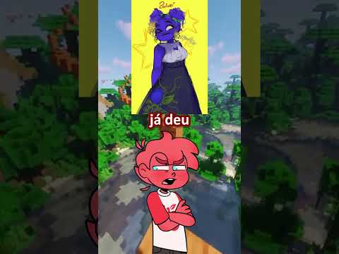Minecraft, mas zulmi reagindo as fanarts