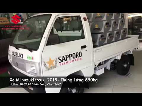 Suzuki Carry Truck 2018- Xe tải nhẹ 650kg, bền bỉ, tiết kiệm thuận tiện vào hẻm nhỏ