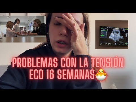 ECO 16 SEMANAS🐣PROBLEMAS con la TENSIÓN🩸CAMBIOS en CASA🔥VACACIONES🏠UNOS DÍAS CON NOSOTROS✨