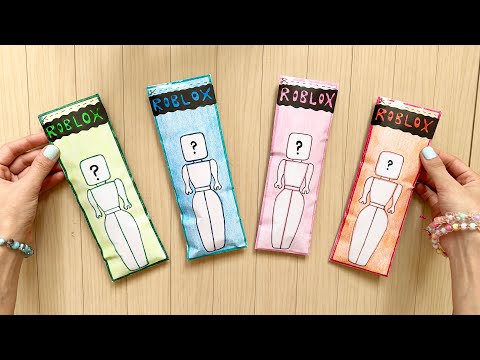 😍 Roblox blindbag paper 😍 paperdiy | papersquishy | papercraft | how to make blind bag paper ?