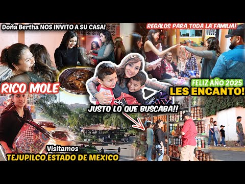 Nos INVITARON A UN RICO MOLE! | REGALOS PARA TODA LA FAMILIA❤️|🎊FELIZ AÑO 2025🎊| VISITAMOS TEJUPILCO