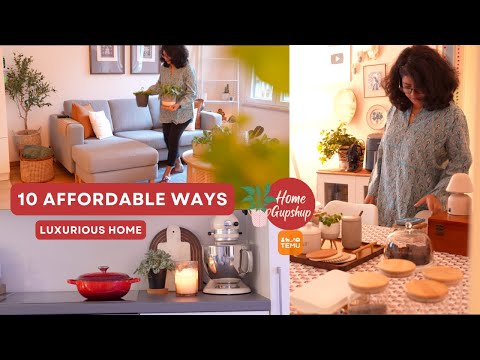 10 Affordable ways to make your home look expensive / luxurious | Beautiful ideas for your home Temu