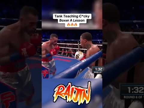 Gervonta Tank Davis punished pedraza for being arrogant🔥🔥