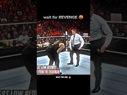 Roman Reigns Revenge Status 👿 | Wait for end 🔥