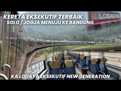 KERETA EKSEKUTIF NEW GENERATION DARI SOLO KE BANDUNG‼️Naik KA Lodaya Jadi Pilihan Terbaik Saat Ini