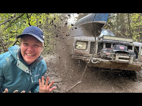 Girls FULL SEND Their Jeeps in Search of Secret Fishing Hole