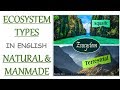 Ecosystem Types and Characteristics