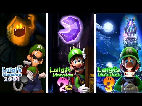 Luigi's Mansion Series - Evolution Intro Cutscenes