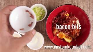 Bacon and Kimchi Deviled Eggs