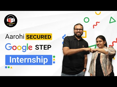 Aarohi Cracked Google STEP Internship | Placement-Talks with Abhishek Srivastava | CodingBlocks