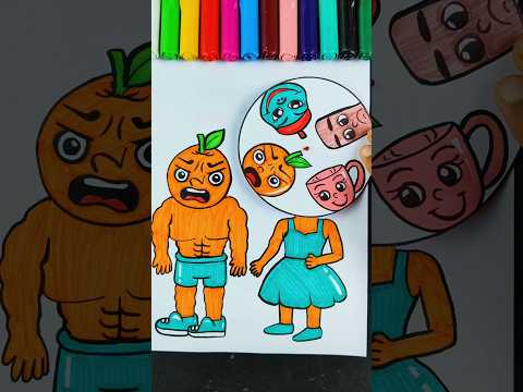 Choose the correct option #shorts #art #satisfying #painting #creativeart