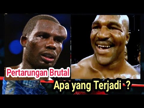 Pertarungan Brutal yang menjadi Tragedi Tinju Dunia , HOLYFIELD VS RAHMAN