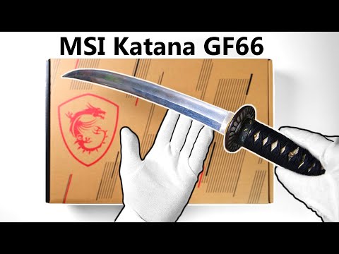 (ENGLISH) MSI Katana GF66 Unboxing - $1100 Gaming Laptop! (RTX 3060 + Intel Core i5-11400H)