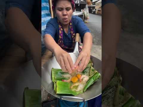 ไข่ดาวกุ้งเบียด #holidayfood #freefood