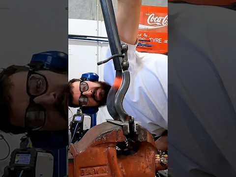 Recycling 90 Year old Steel - Exhaust Mount for the Race Car #midnightspecial #singleseater