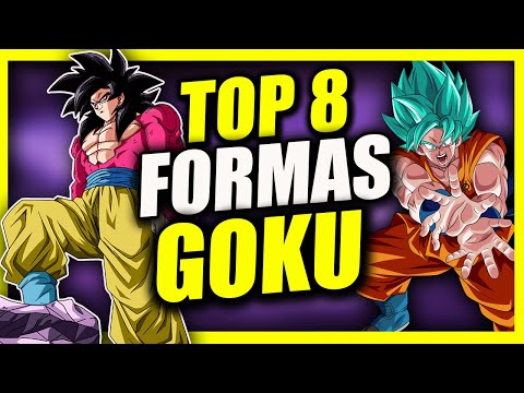 ¿Cuál es LA MEJOR TRANSFORMACIÓN de GOKU? - TOP 8 FORMAS de GOKU en DRAGON BALL | UchiHax