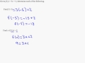 Solving Linear Equations and Functions