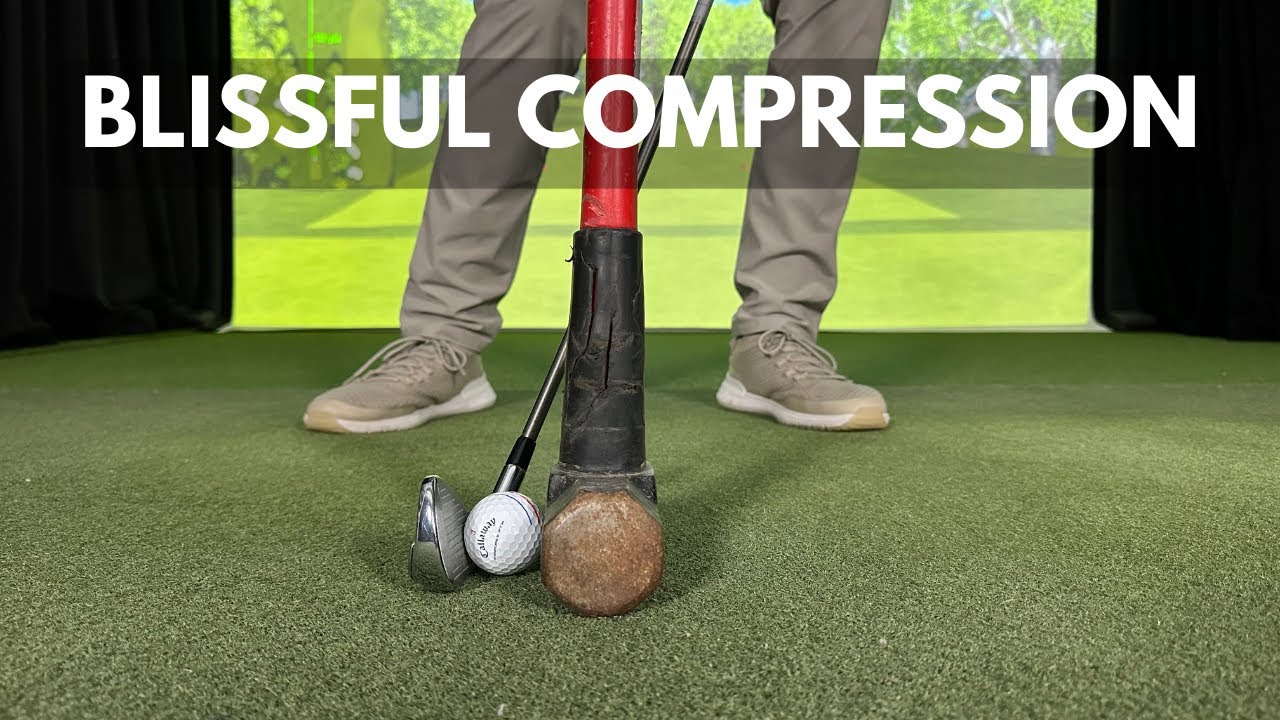 BLISSFUL COMPRESSION HAPPENS TO THE GOLF BALL WHEN YOU DO THIS!