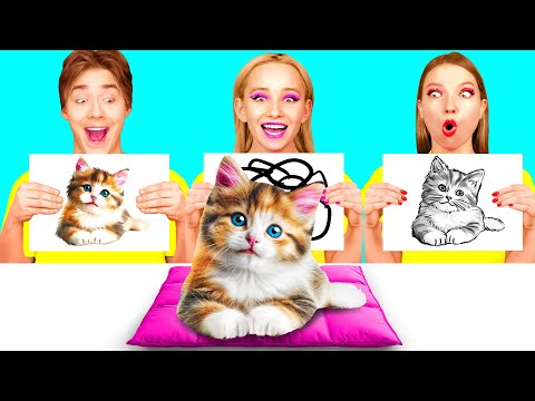 Who Draws it Better Take The Prize | Edible Battle by HAHANOM Challenge