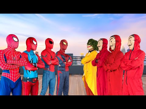 SUPERHERO's Story || ALL SPIDER-MAN vs BADGUY TEAM...?? ( Funny, Live Action ) by SPLife TV