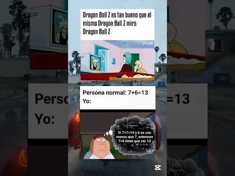 Los de dragón ball se ven así mismos xD