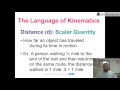 Projectile Motion and Kinematics Concepts