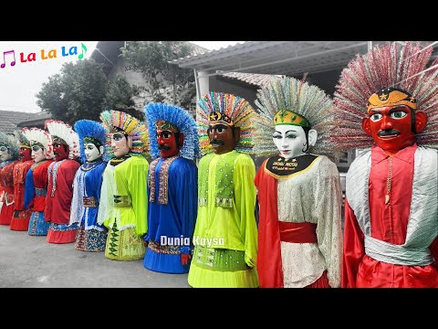 Ondel Ondel Nyanyi Merdu Lalala Sambil Kita Bantu Mencari dan Memasangkan Wajah Ondel Pak Kumis 81