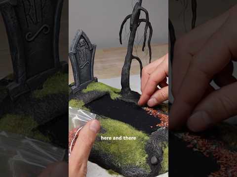 Haunted Grave Build…it Actually Moves 👀